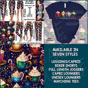 HOT COCOA - Joggers, Leggings, Shorts, Tees, Hoodies & Sweatshirts - BATCH 266 PREORDER