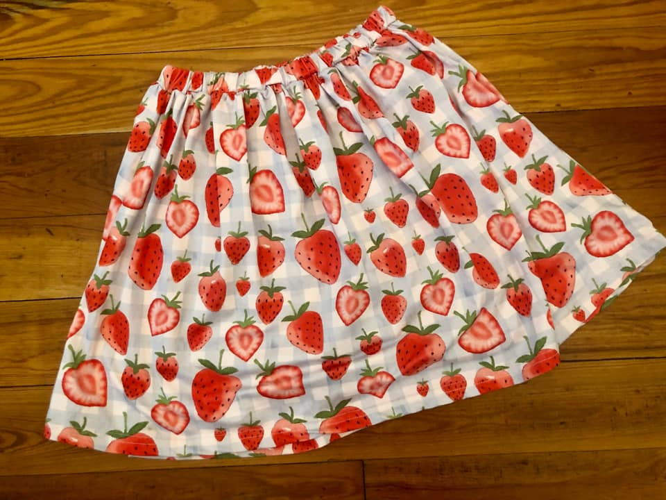 Strawberry Patch Skort KIDS 18/20