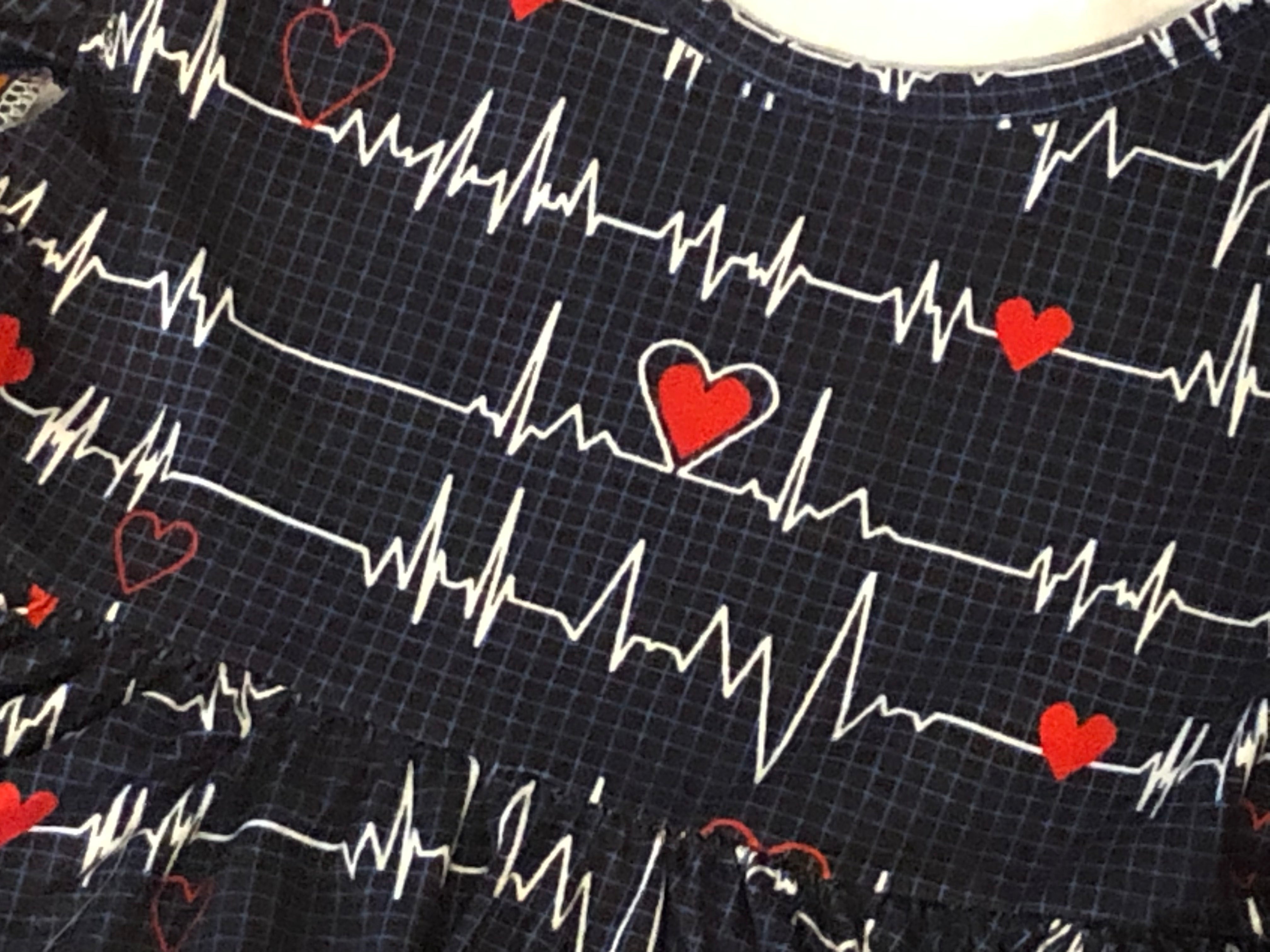 Heartbeat CHD Awareness Twirly Dress - KIDS 6/7