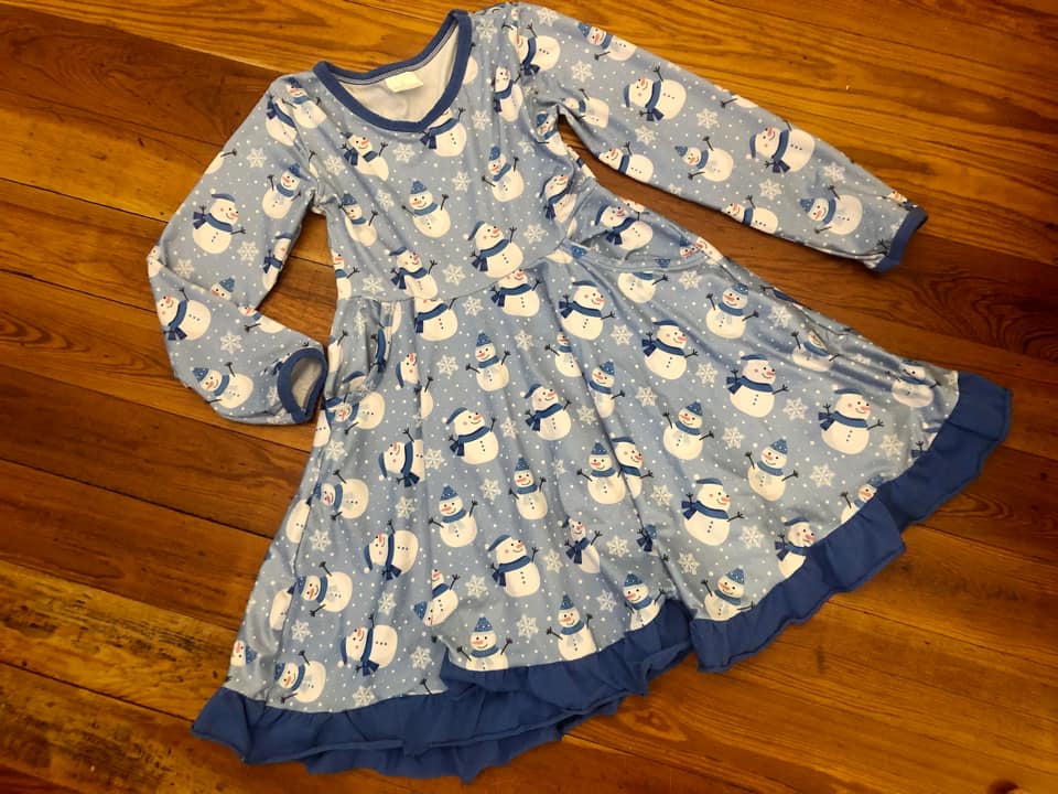 Snowman Twirly KIDS 5/6