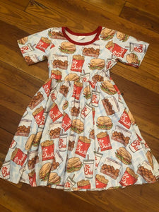 Eat More Chicken Twirly KIDS 6/7