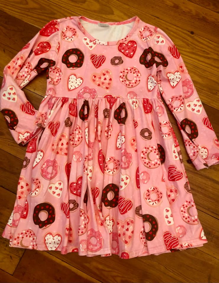 I LOVE Donuts & Cookies Twirly KIDS 6/7