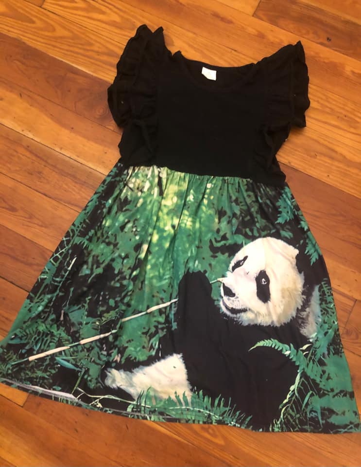 Panda Dress KIDS 7/8