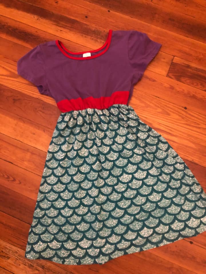 Little Mermaid Dress Adult XS