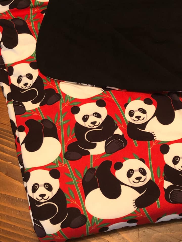 Panda Blanket 40x50 - RTS